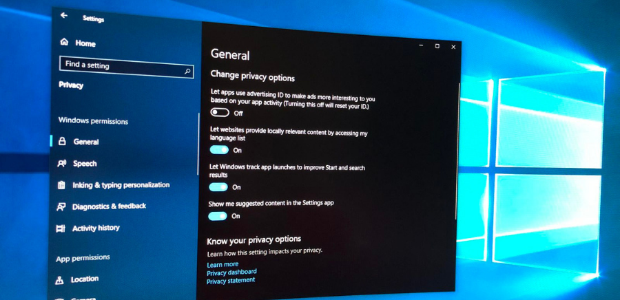 Setari Windows 10 informatii noi din IT si Tech GlobeHosting
